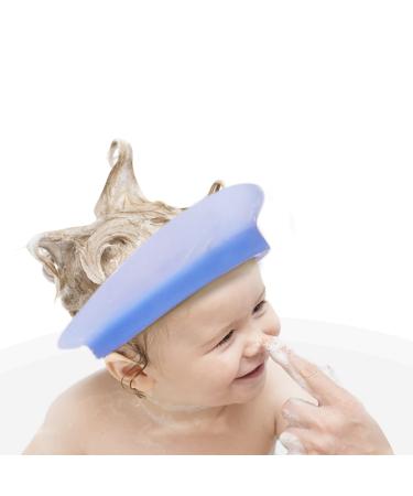 Kair Bath Visor for Babies - Safe Silicone Shower Cap for Kids - Blue - Buy Online on GoSupps.com
