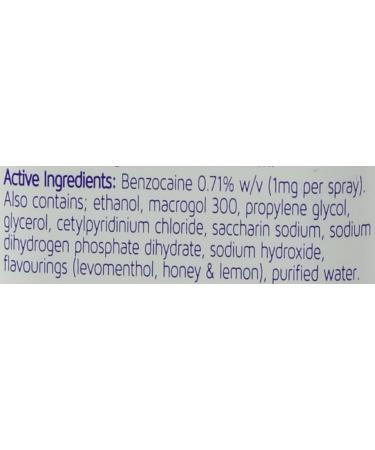 Ultra Chloraseptic Throat Spray 15ml Honey & Lemon - Fast Relief for Sore Throat - Buy Online on GoSupps.com