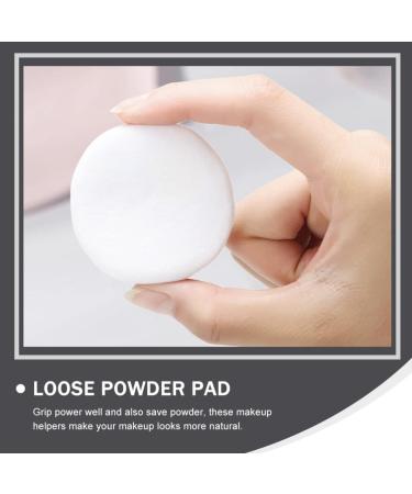 Solustre 20 Pcs Round Makeup Puffs - Premium Makeup Sponges for Foundation Cream & Concealer - Ideal Faces 4.5x4.5 cm - International Shipping Available - Buy Online on GoSupps.com