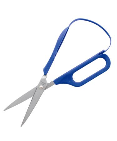 PETA Easi-Grip Long Loop Scissors Stainless Steel and Polymer Long Loop Handle Self Opening Scissors Ergonomic Grip to Increase Stability 75mm Pointed Blade - Buy Online on GoSupps.com