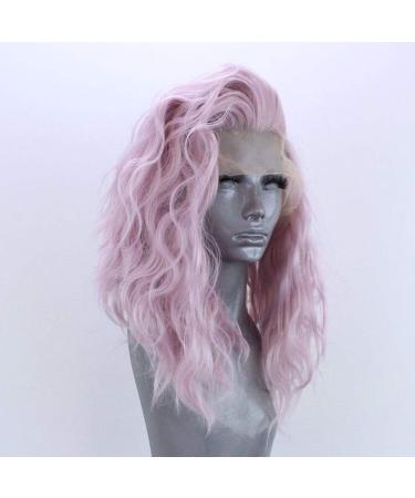 Shop Women's Long Pink Cosplay Wig - Synthetic Wavy & Curly Styles for 80s 50s 60s & 70s - International Shipping Available - Buy Online on GoSupps.com
