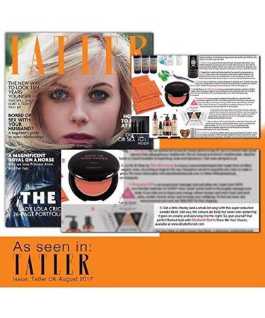 Elizabeth Mott Show Me Your Cheeks Blush - Natural Glow, Cruelty Free, Buildable & Blendable - Peach Pink Compact Blusher - Buy Online on GoSupps.com