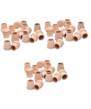 Minkissy 60 STK MOXA fire extinguish Moxibusion Moxa accessories Moxa made of wood circulation Roll fire extinguisher for Moxa-Roller Moxa-King for at home.