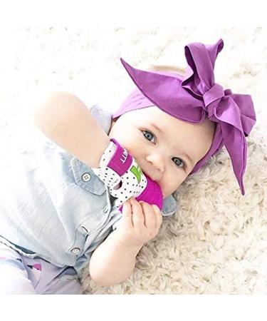 Mouthie Mitt Baby Teething Gloves - Purple | Best International Shipping & Comfort for Teething Babies - Buy Online on GoSupps.com