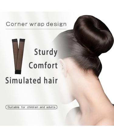 BGBXYX Hair Bun Maker Set with Hair Elastic Bands and Pins - French Twist Donut Bun Accessories in Various Colors - Buy Online on GoSupps.com