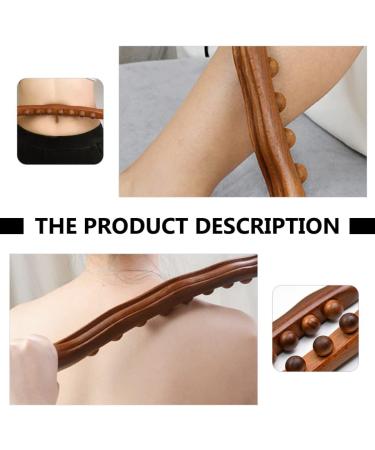 Osaladi Rolling Stock Out: Premium Point Massage Stick Tool for Muscle Relaxation & Gua Sha Therapy - Wooden Massage Tools for Shoulders & More - Buy Online on GoSupps.com
