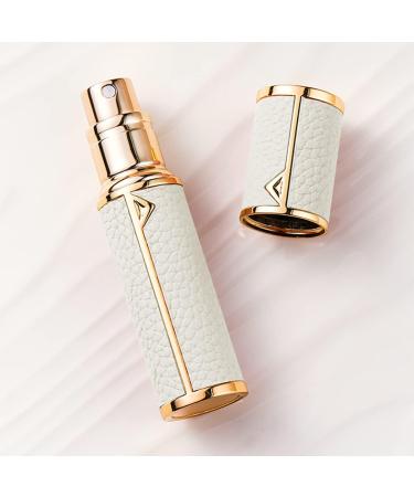 Portable Mini Refillable Atomizer - Cowhide Travel Perfume Bottle (5ml) | Perfect for Travel & Business - Buy Online on GoSupps.com
