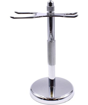 Parker 71R Safety Razor Shaving Set | Deluxe Pure Badger Brush Chrome Stand & 5 Premium Blades - International Shipping - Buy Online on GoSupps.com