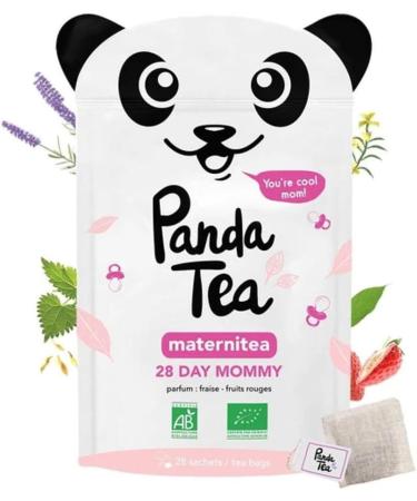 Panda Tea Maternitea Parfum Fraise & Fruits Rouges 28 sachets - Buy Online on GoSupps.com
