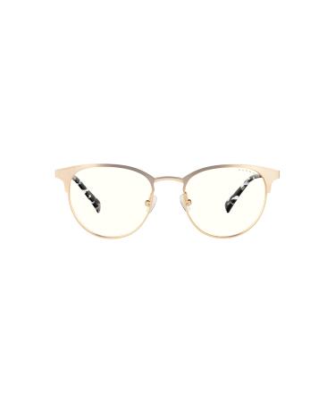 GUNNAR - Premium Gaming and Computer Glasses - Blocks 35% Blue Light - Apex Gold Clear Tint
