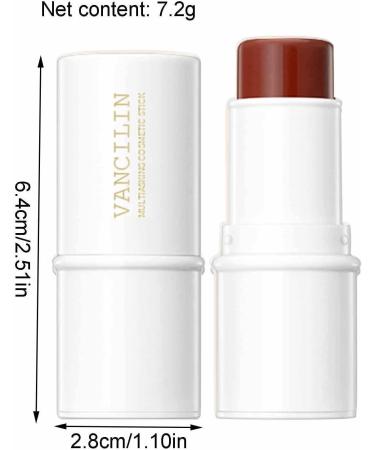 Multi Stick Waterproof Creamy Stick Blush Makeup Creamy Texture Highlighting Shade Makeup for 05# Coral Red - Buy Online on GoSupps.com