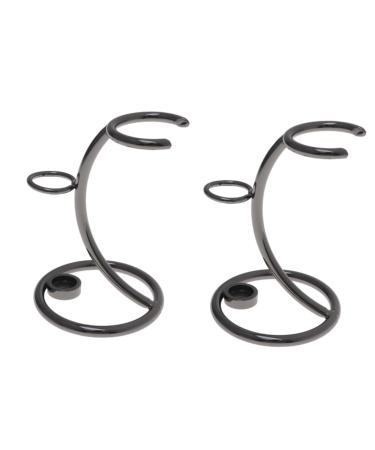 Minkissy 2st razor stand Razor holder for the shower shaving brush holder men suit shaving razor men razor for beard kits for men shaving brushes trim metal