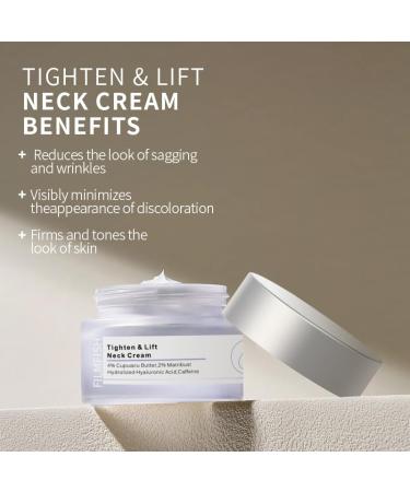 Neck Lift Cream | Firming & Tightening Neck Cream for Sagging Skin | Anti-Aging Skin Care - Buy Online on GoSupps.com
