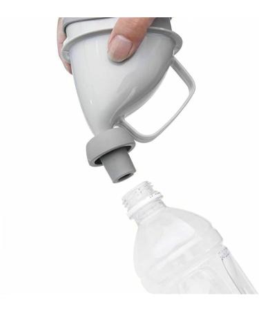 Portable Urinals 1PC Indoor Outdoor Car Travel Portable Adult Urinal Unisex Potty Pee Funnel Peeing Standing Man Woman Toilet Portable Urinal for Men Women (Color : Grey) - Buy Online on GoSupps.com