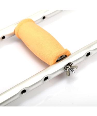 LINYUES Medical Underarm Crutches for Adults 2 Units Aluminum Height Adjustable Armpit Crutches Ergonomic Walking Crutches for Men Women Small - Buy Online on GoSupps.com