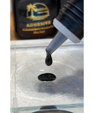 Pro Eyelash Extension Glue - 0.3 Sec Drying 5ml Golden Palm Tree Lash Adhesive for Professionals - Buy Online on GoSupps.com