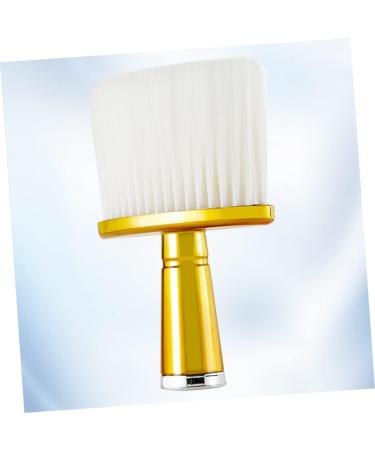 MERRYHAPY Hair Brush Hairdressing Face Duster Haircut Duster Haircut Brush Hair Cutting Neck Duster Neck Duster Hair Removal Brush Neck Hair Sweep Brush Dedicated Hair Comb 14x10cm Golden - Buy Online on GoSupps.com