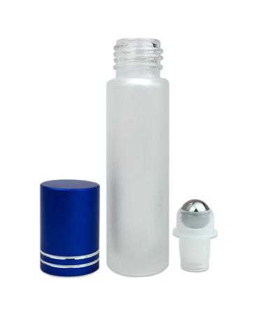 Beauticom Glass Roll on Bottle 10ml with Metal Cap - 6 Pack Mix Color Set for Essential Oil, Aromatherapy, Perfume - Stainless Steel Roll Balls for Lip Gloss, Lip Balm - Buy Online on GoSupps.com