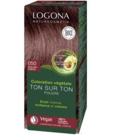 Logona Herbal Hair Color Powder 060 Nut Brown 33312 - Buy Online on GoSupps.com