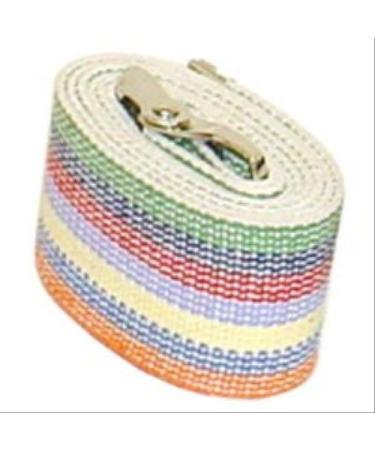 80346 Gait Belt with Metal Buckle 2" Width 54" Length 4 Rainbow