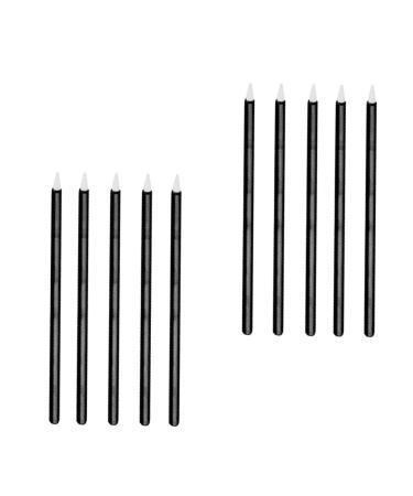 Beavorty White Eyeliner Pencil 100pcs Disposable Eyeliner Disposable Lip Disposable Lip Wands Cosmetic Eye Wands Makeup Disposable Eyeliner Brush