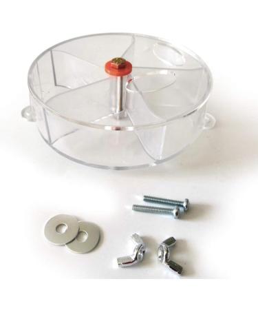 SQXALDM Rotatable Parrot Toy - Interactive Feeding Wheel for Birds | Enhance Intelligence & Playtime - Buy Online on GoSupps.com