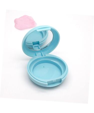 CIMAXIC 1 Set 2pcs portable powder container loose powder container makeup powder filling Packing box 6.1x6.1cm Blue - Buy Online on GoSupps.com