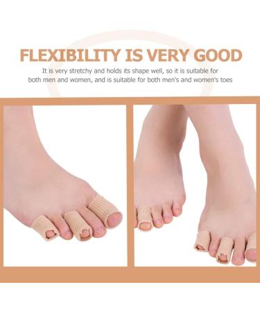 2Pcs Healeved Blister Bandaids for Open Toe Tubes - Elastic Fabric Toe Sleeves for Toe Protection and Pain Relief - 1.8 * 20cm - Buy Online on GoSupps.com