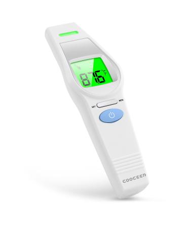 Forehead Thermometer for Adults and Kids: Fever Thermometer for Home - Large Bolded Digital Temperature Reading Full