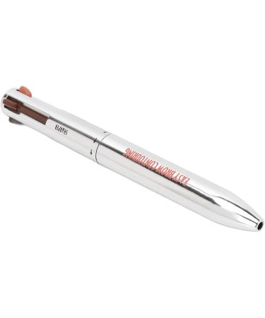 4 in 1 Eyebrow Concealer Long Lasting Portable 4 Colors Eyebrow Contour Pencil 0.4g for Beauty (3# Black Brown) - Buy Online on GoSupps.com