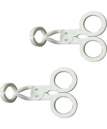 Ergonomic Contact Lens Remover Tool - Daily Use & Travel Aid for Women (2 Pieces White) - Buy Online on GoSupps.com