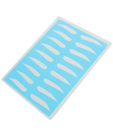 Housoutil 8 Pairs Eyebrow Makeup Tool Card Eyebrow Training Tool Eyebrow Practice Skin Material Unibrow