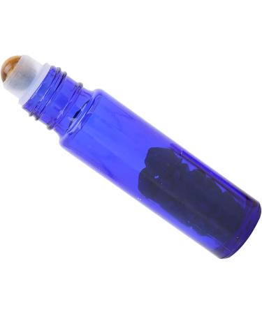 Fabater Roller Bottle Hotel Glass Essential Oil Bottle for Home Travel (10ML dark blue essential oil bottle + jade ball) - Buy Online on GoSupps.com