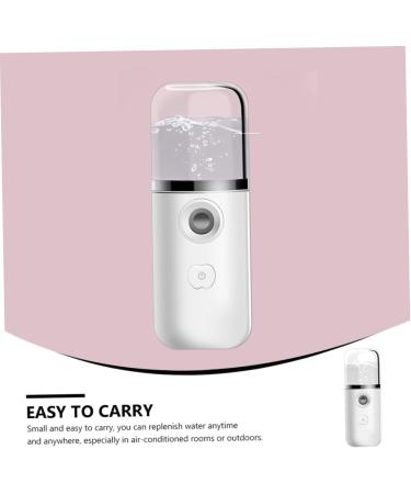 Hemoton 3pcs Hydrating Instrument Mini Sprayer Cool Spa Moisturizing Portable Face Abs White - Buy Online on GoSupps.com