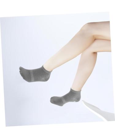 DOITOOL 1 Pair Gel Socks Cracked Heel Socks Spa Moisturizing Sock Cracked Spa Socks Supple Moisturizing Socks Gel Care Socks Hair Beads Clip Dry Feet Moisturizing Socks Vegetable Gel - Buy Online on GoSupps.com