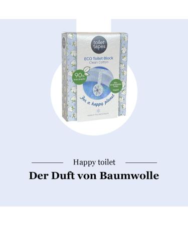 Eco-Friendly Toilet Tapes Box Set | 160+ Rinsings | 90% Less Plastic | Clean Cotton Scent | 14-Pack - Buy Online on GoSupps.com