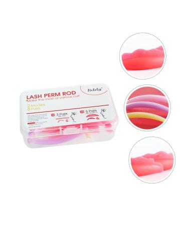 Beavorty 16 Pairs Silicone Eyelash Perm Pads | DIY Lash Curling Kit & Tools for Perfect Lashes - Buy Online on GoSupps.com