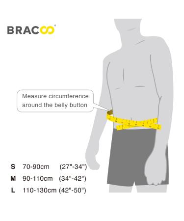 Bracoo BP31 Low Back Fulcrum Wrap - Medium | Pain Relief & Support | International Shipping - Buy Online on GoSupps.com