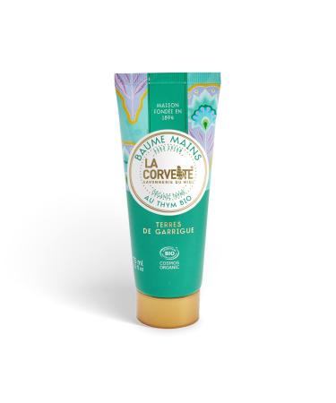 La Corvette Hand Balm TERRES DE GARRIGUE - 75 ml | COSMOS ORGANIC | Natural Moisturizer for Soft Skin | International Shipping Available - Buy Online on GoSupps.com