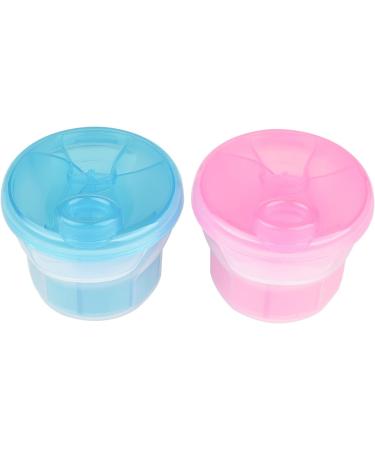 AOVNA Portable Milk Powder Dispenser - Baby Milk Storage Container for Travel - Pink - Buy Online on GoSupps.com