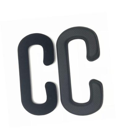 Homsfou 4 pieces VR facial cover pad disposable eye facial replacement gate lock for wooden gates disposable mask pumice stone for the feet metal rod VR face pad pillow cover dedicated