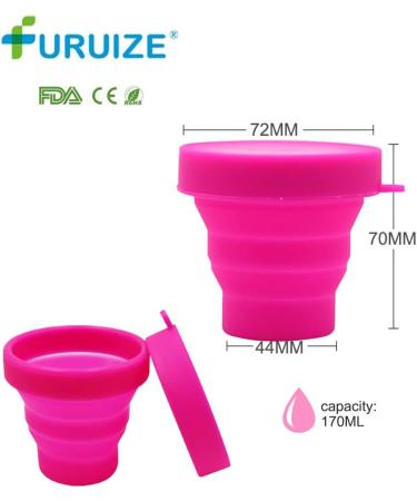 Furuize Sporti Menstrual Cup & Sterilization Cup | 100% Medical Soft Silicone | Prevent Infections & Strengthen Pelvic Floor - Buy Online on GoSupps.com