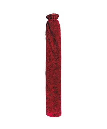 1x S nger 2.5 litre natural rubber hot water bottle Longi heat pad extra long 77cm velvet cover