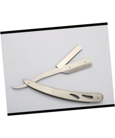 Minkissy Manual Razor - Stainless Steel Beard Shaver for Men | Precision Shaving Tool - Buy Online on GoSupps.com