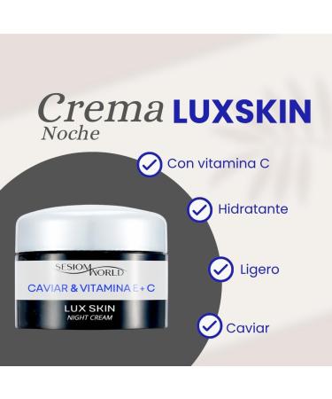  sesioMWorld Caviar & Vitamin E+C Night Face Cream 125ml SESIOMWORLD - Buy Online on GoSupps.com