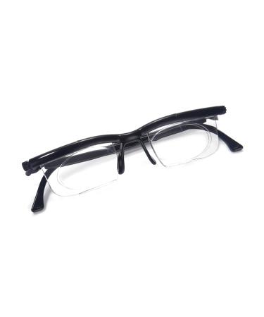 OKH adjustable focus dial glasses clear vision -6d to +3d adjustable focus reading glasses variable focus tr90 glasses for women men