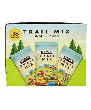 Kirkland Signature Trail Mix Snack Packs - 2 oz, 28 Count | Buy Online - Buy Online on GoSupps.com