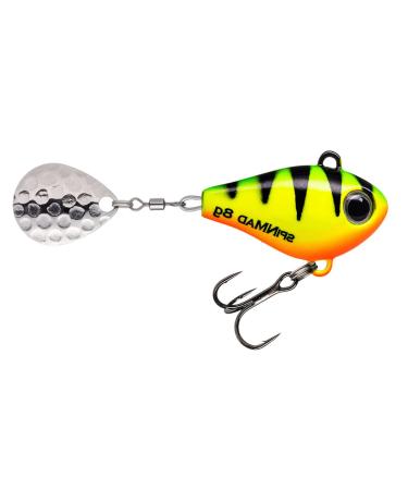 SpinMad Jigmaster Lead Head Spinner 8g - Jig Spinner Color Favorite Lure:Firetiger - Buy Online on GoSupps.com