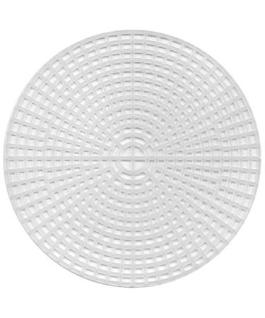Darice Plastic Canvas 7 Count 9 inch Circle Clear 33027 (12-Pack)