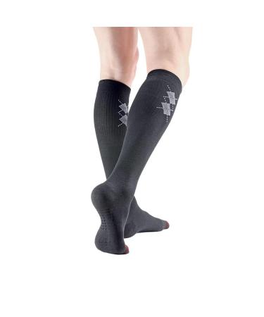 Gibaud Venactif Optimum Tech Men's Medical Compression Socks Class 2 British Black 3L